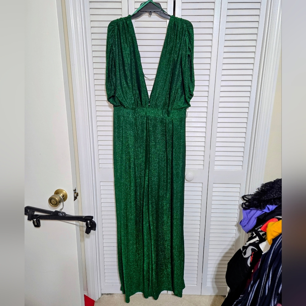 Fashion Nova Women's 1X All That Sparkles Jumpsuit - Picture 4 of 16